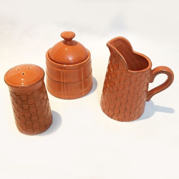 AMERICAN Atelier Cream, Sugar Bowl & Pepper Shaker - Picture 2 of 14